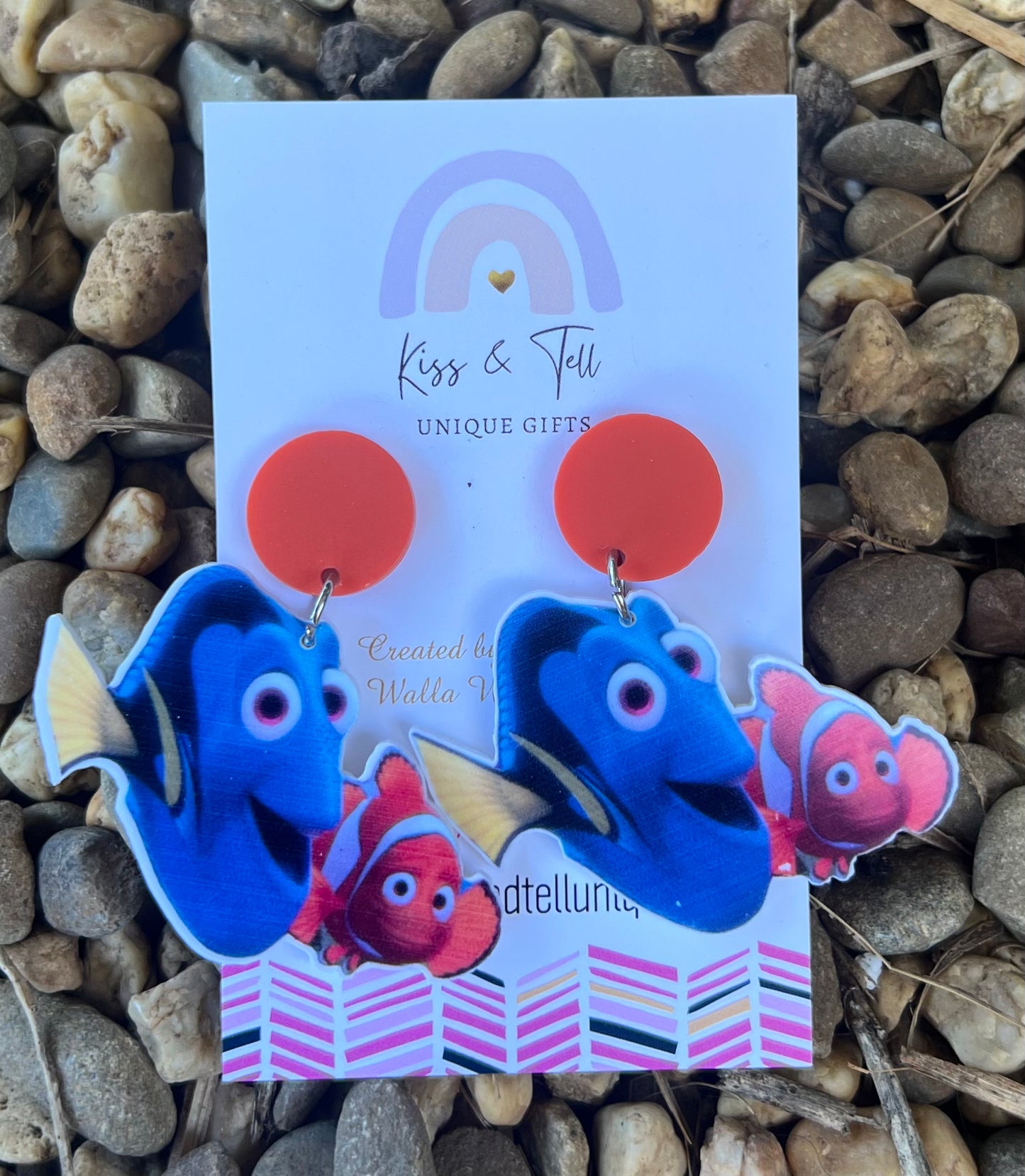Dory & Marlin (Nemo) Dangle Earrings