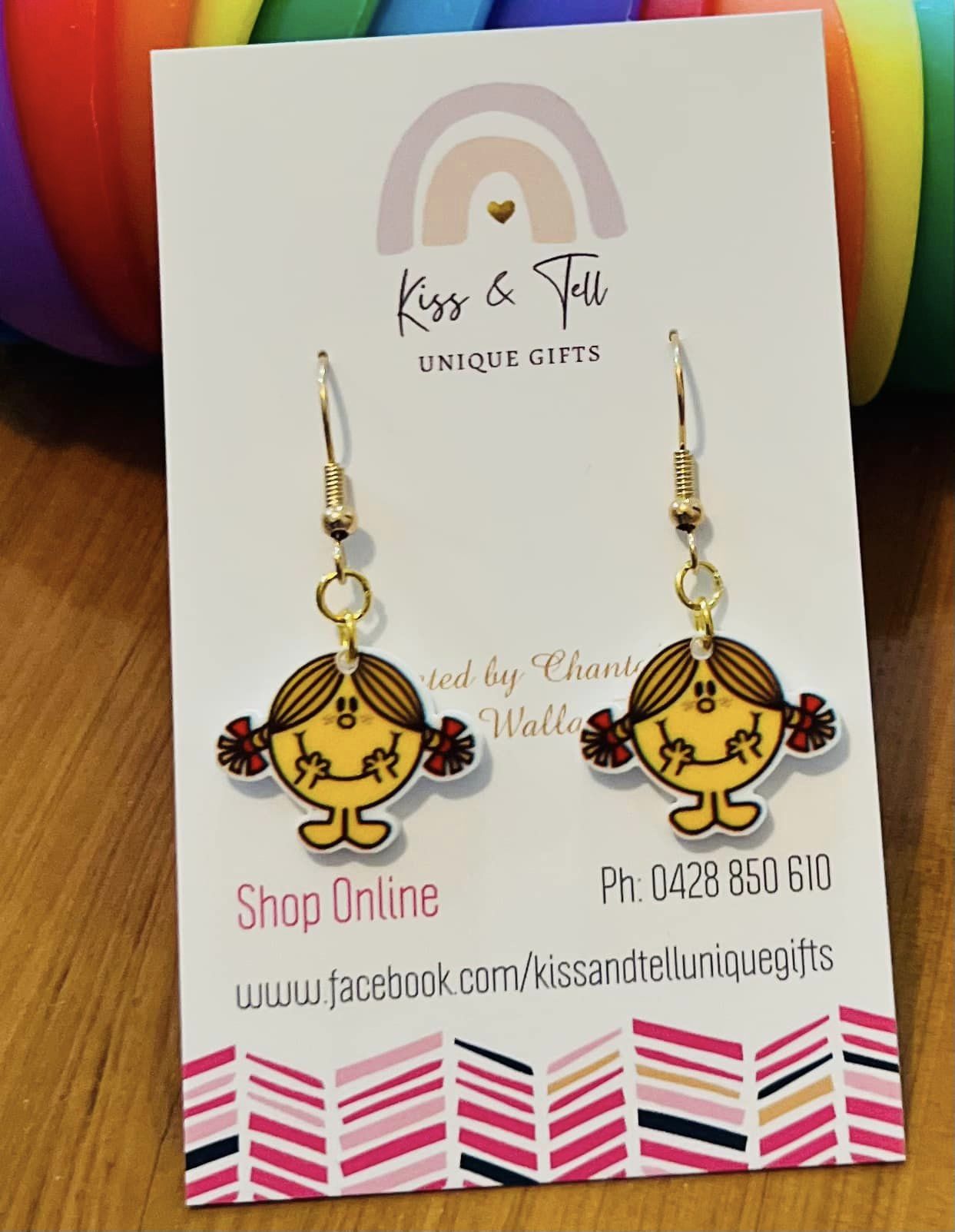 Little Miss Sunshine (Smaller) Dangle Earrings