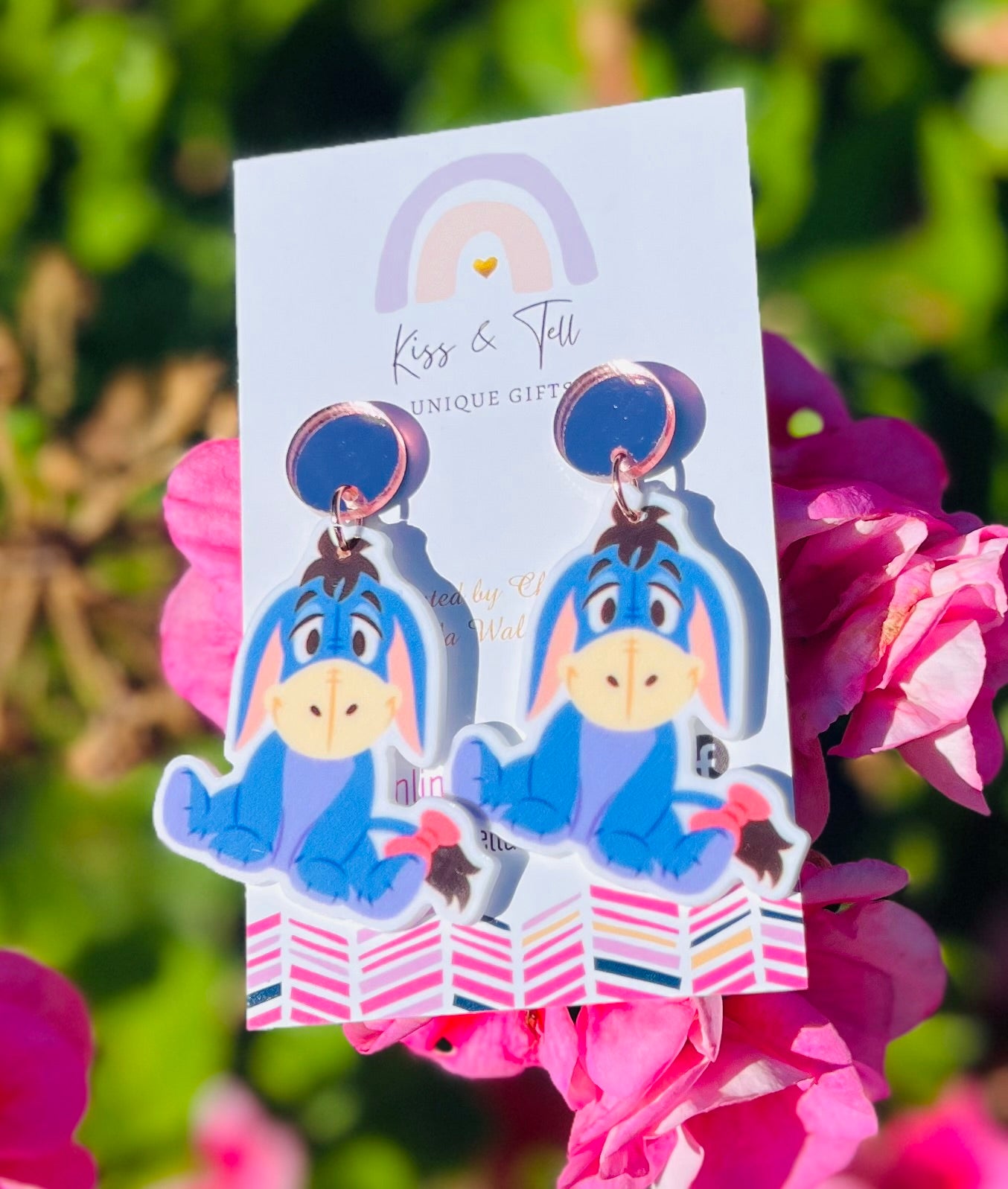 Eeyore Character Dangle Earrings