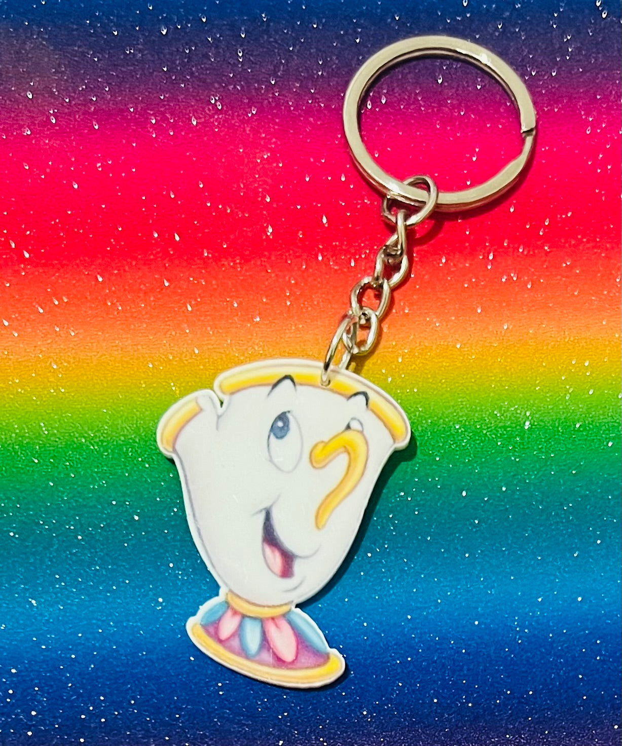 * SALE * Chip & Mrs Pots Keyrings