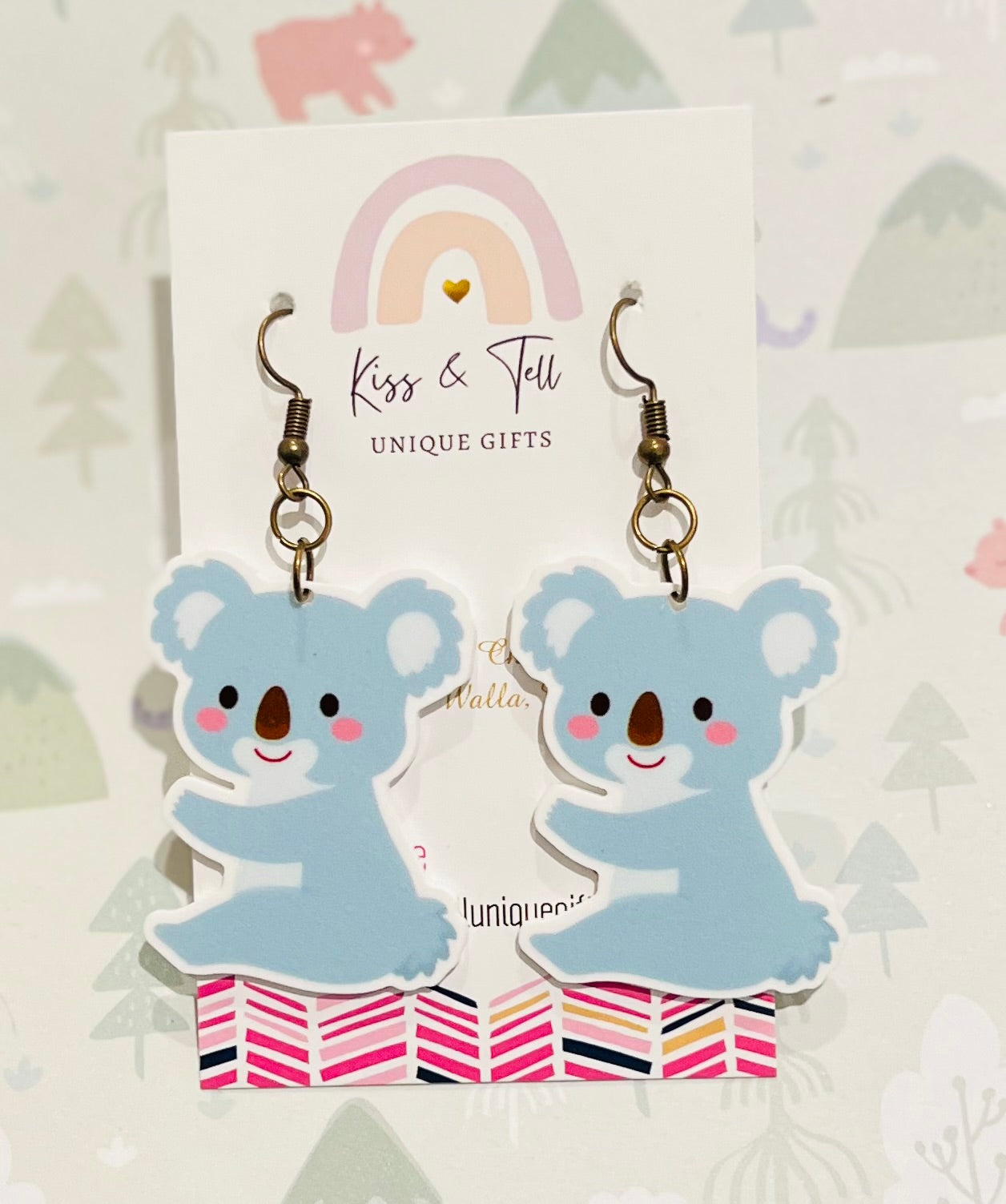 Cute Koala Dangle Earrings