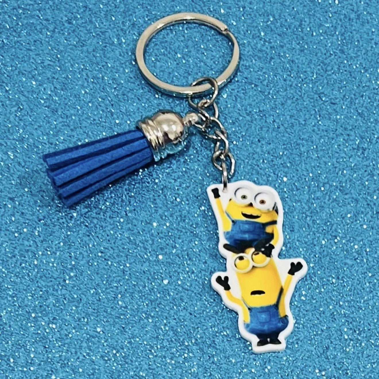 Minions Keyrings with Tassel