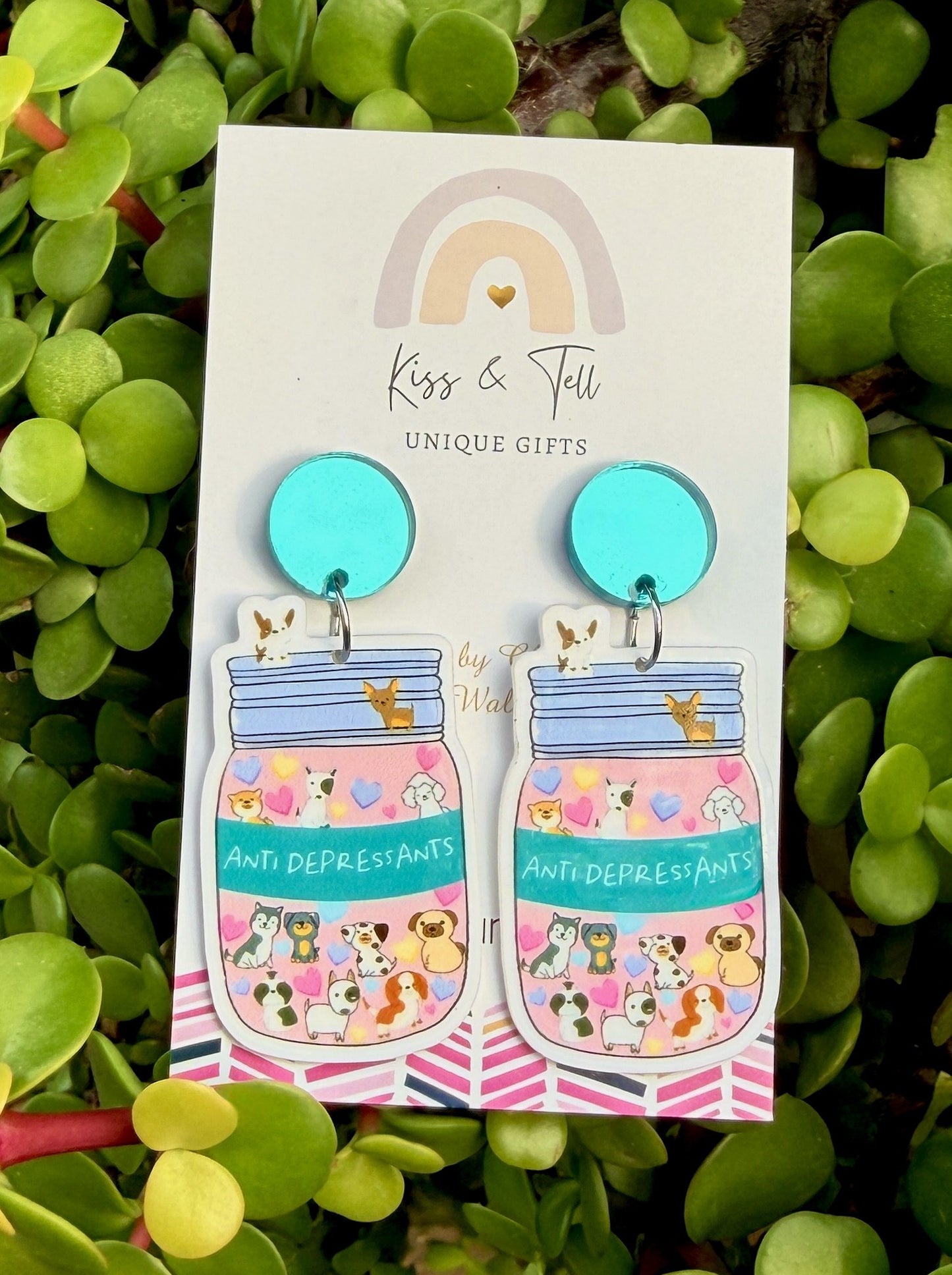Funny Dog Lover Dangle Earrings
