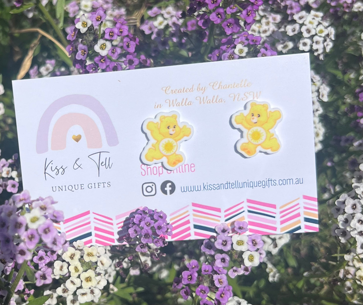 Care Bear Stud Earrings