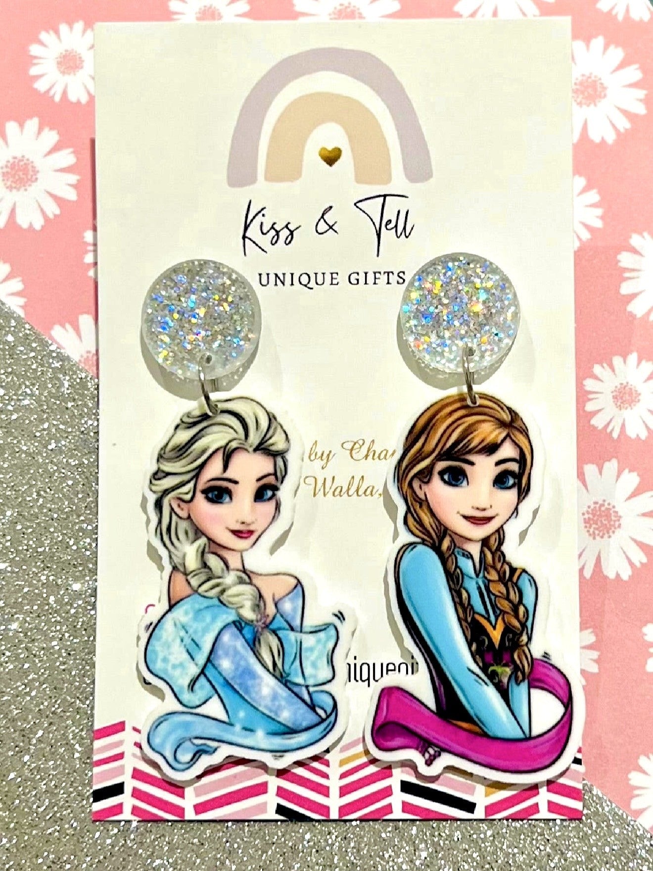 Elsa & Anna Dangle Earrings