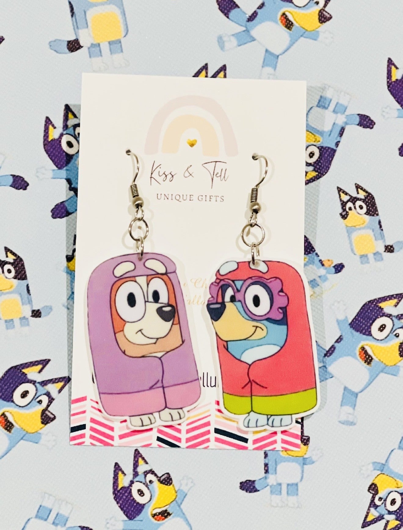 Bluey & Bingo Granny Dangle Earrings