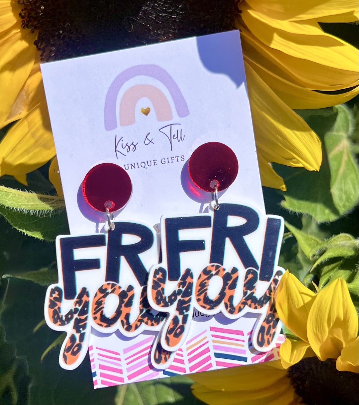 FRIYAY Leopard Dangle Earrings