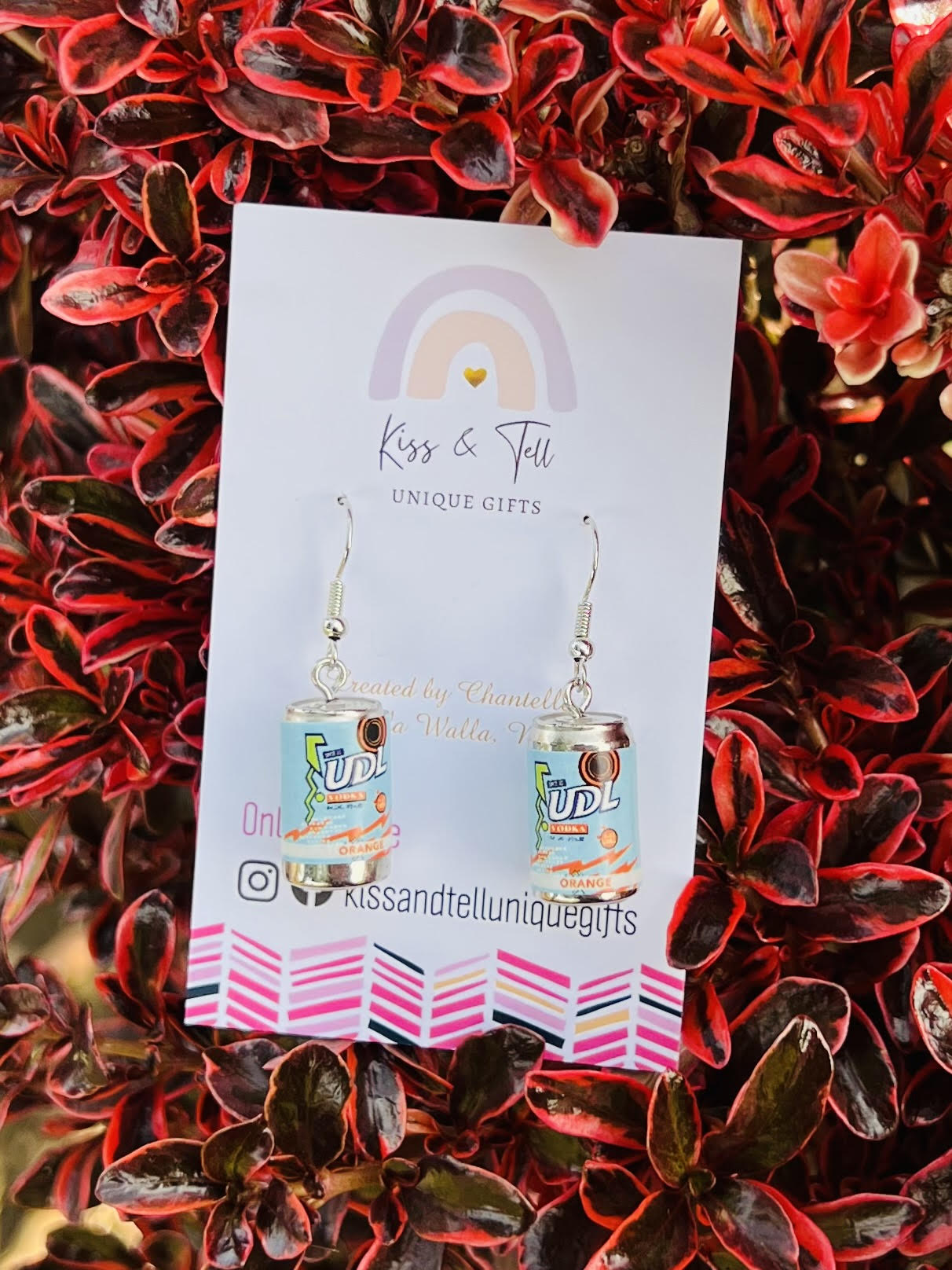 Vodka Can Dangle Earrings