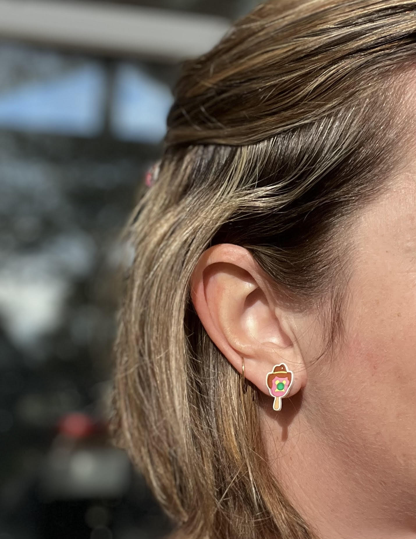 Aussie Ice Cream Stud Earrings