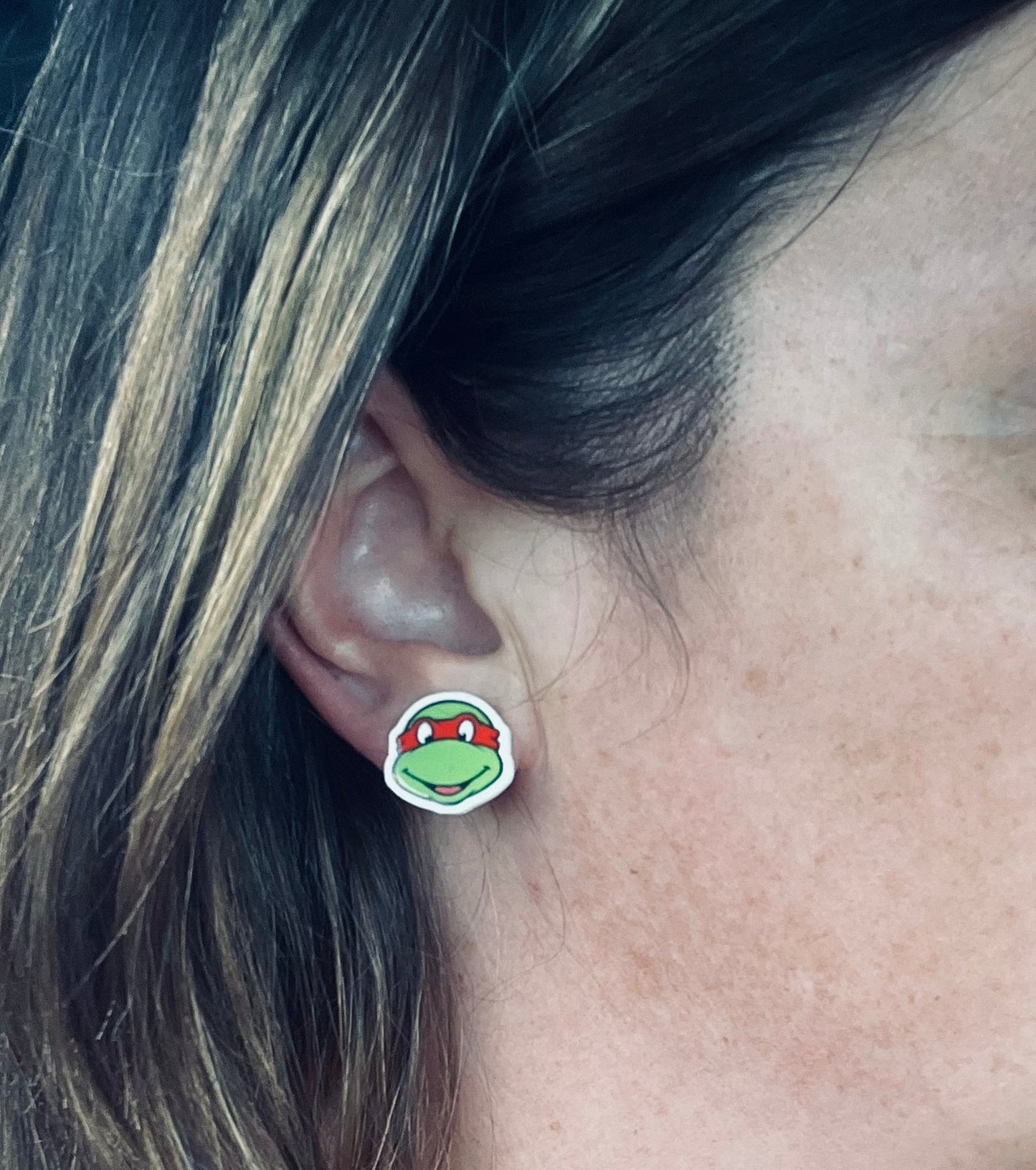 Ninja Turtle Stud Earrings