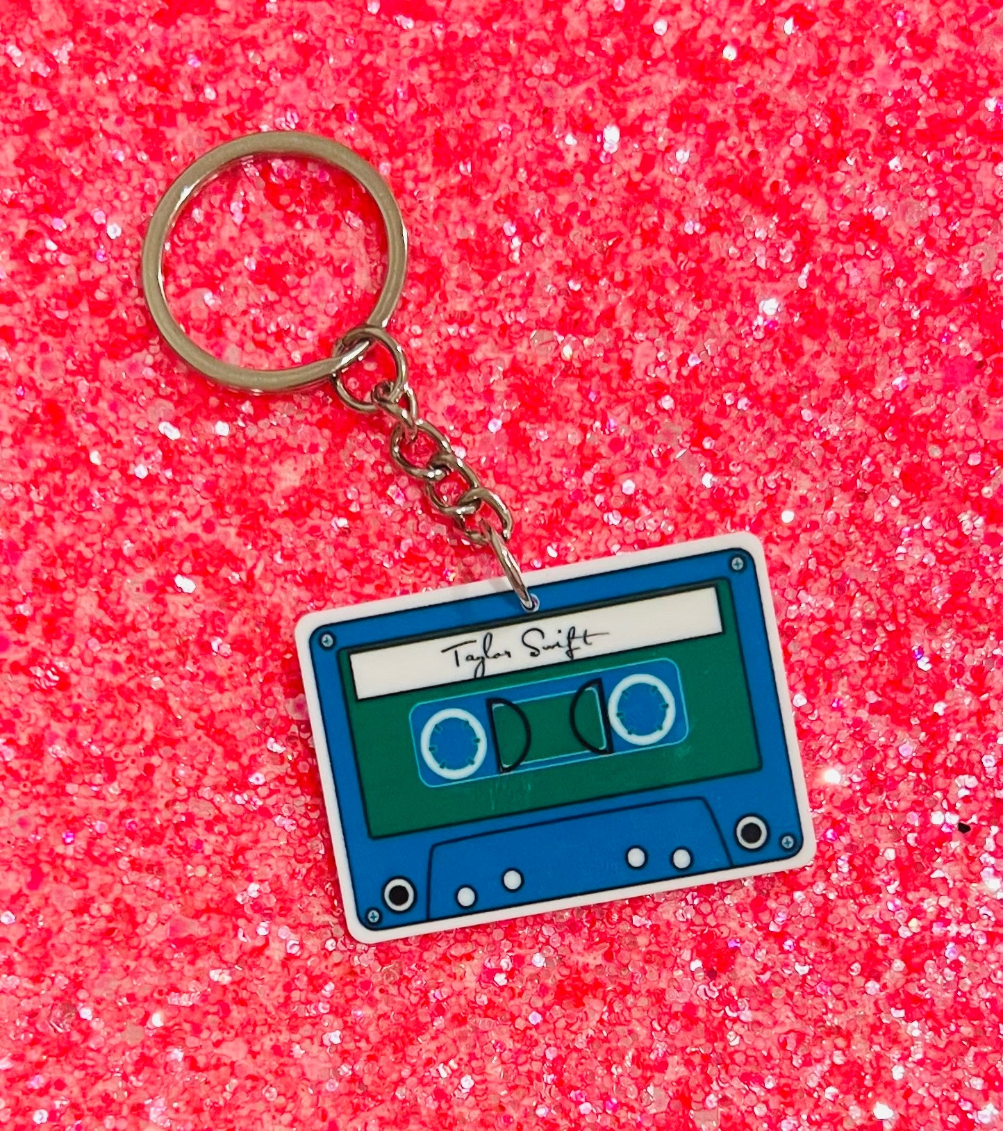 Taylor Swift Cassette Keyring