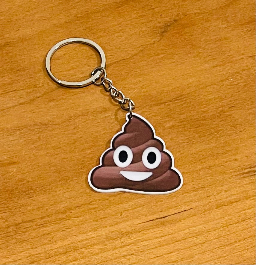 Novelty Emoji Keyring