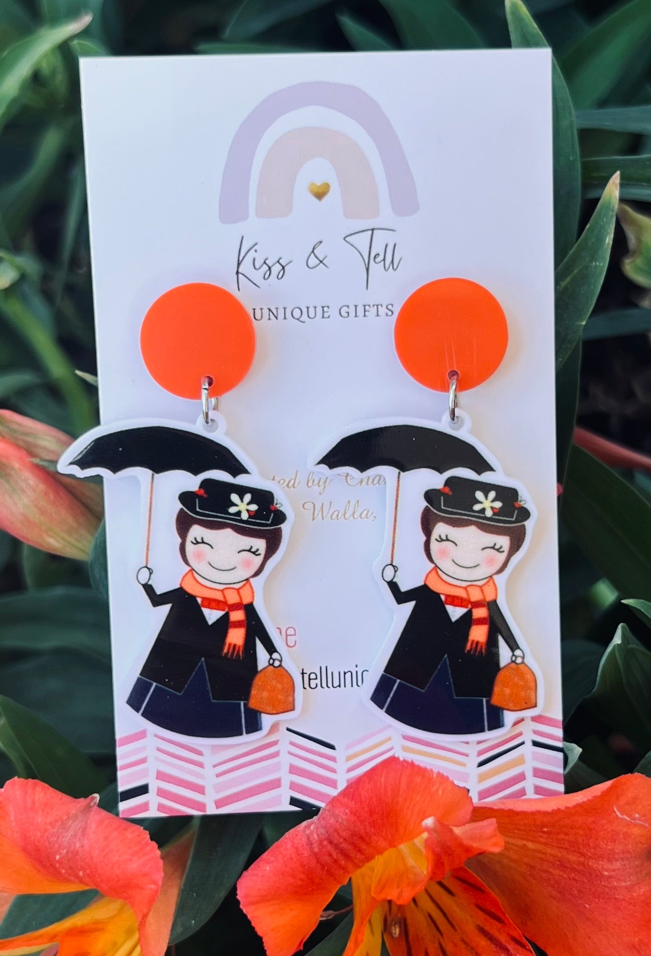 Mary Poppins Dangle Earrings