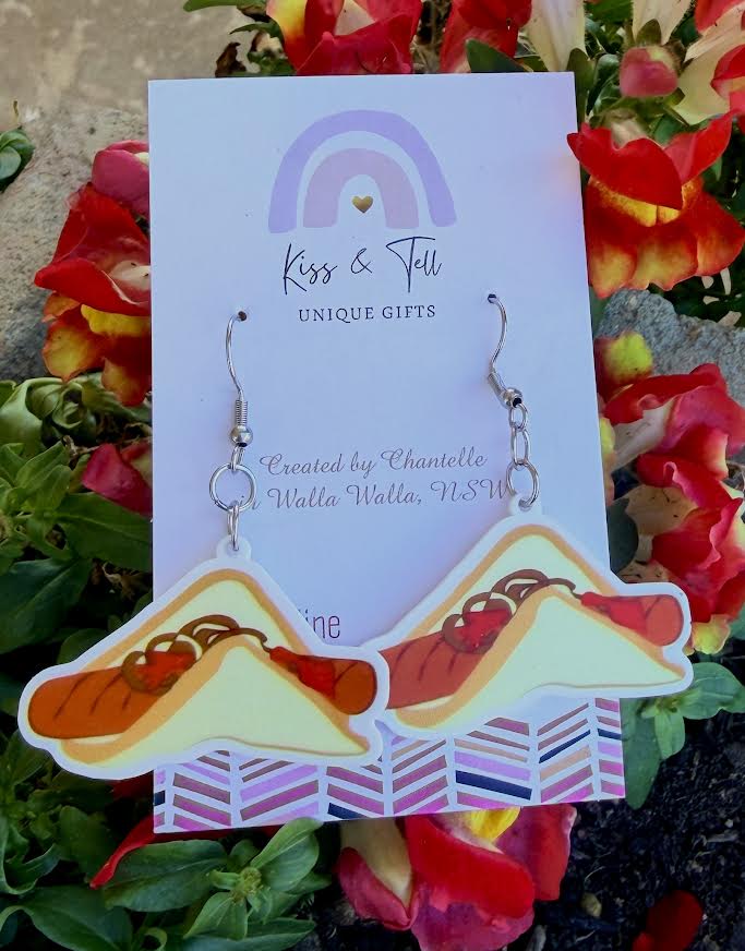 Aussie Food Dangle Earrings