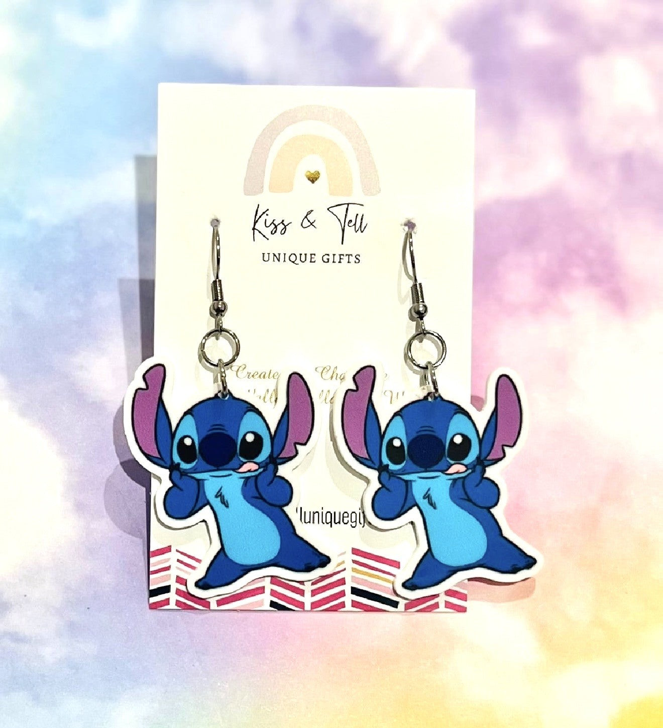 Stitch Character Dangle Earrings