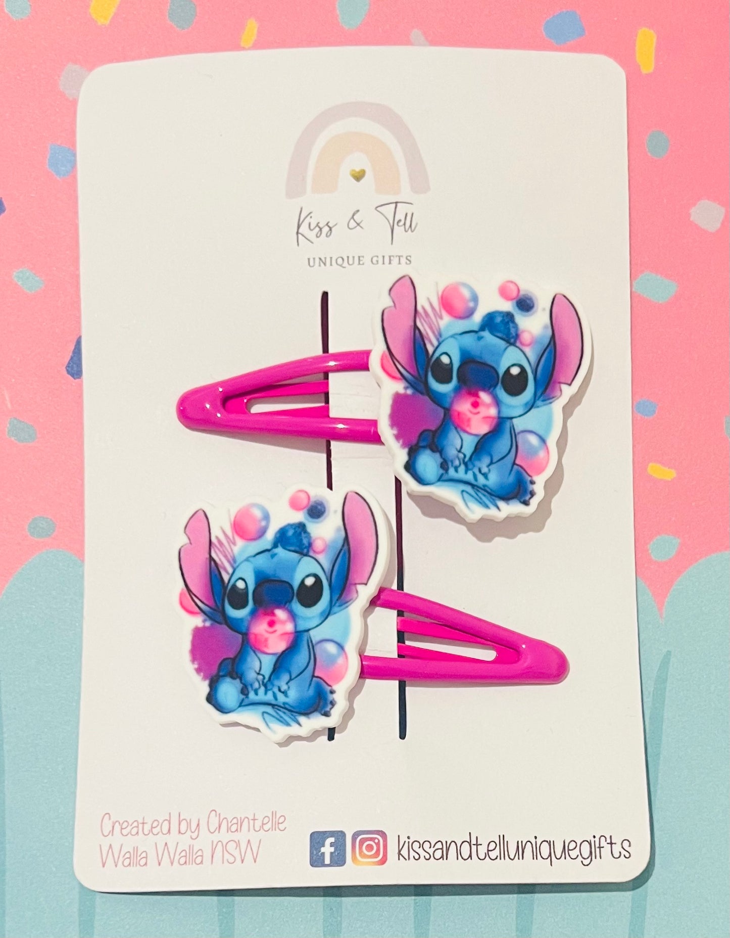 Stitch Hair Clip Sets