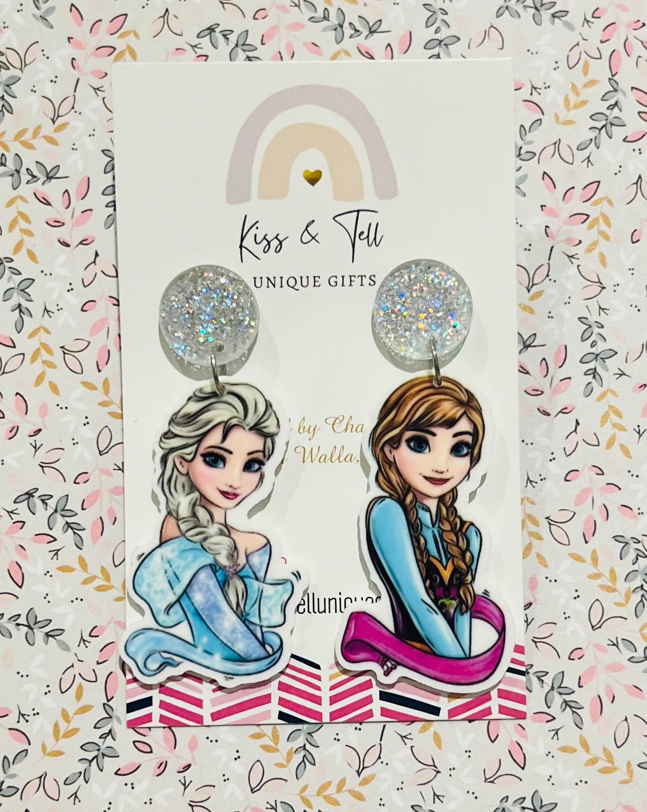 Elsa & Anna Dangle Earrings