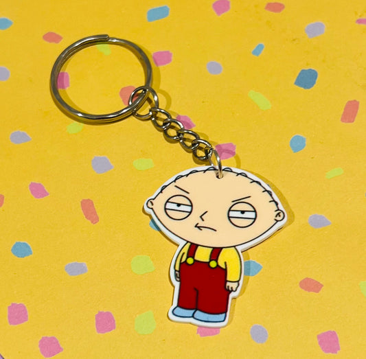 Stewie Character Keyring