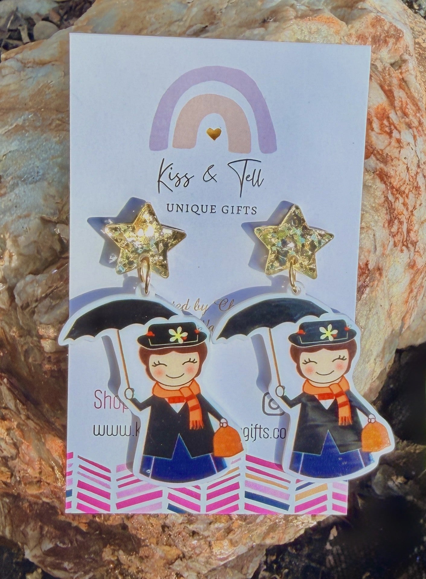 Mary Poppins Dangle Earrings