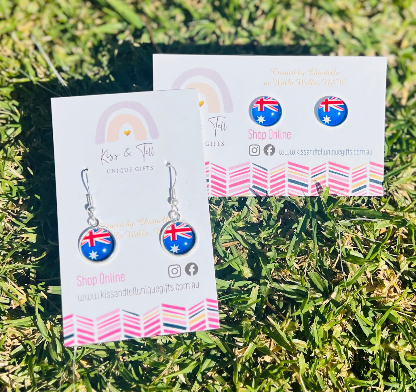 Australia Flag Earrings