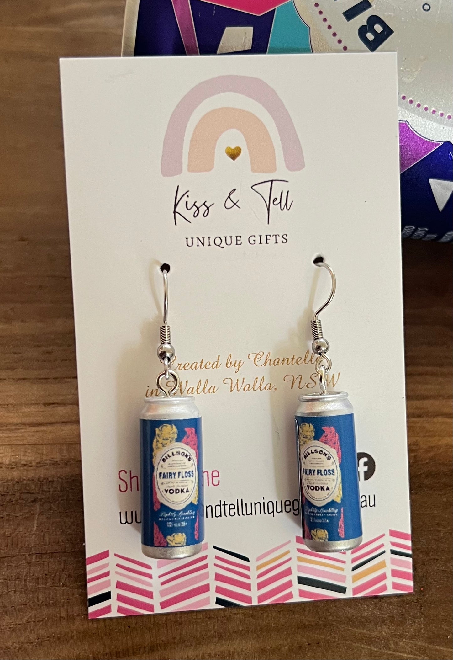 *SALE* Buy 1 = Get 1 FREE! Billson's Drink Earrings