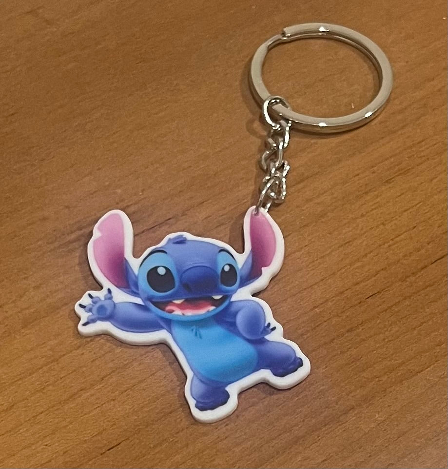 Stitch Character Keyring