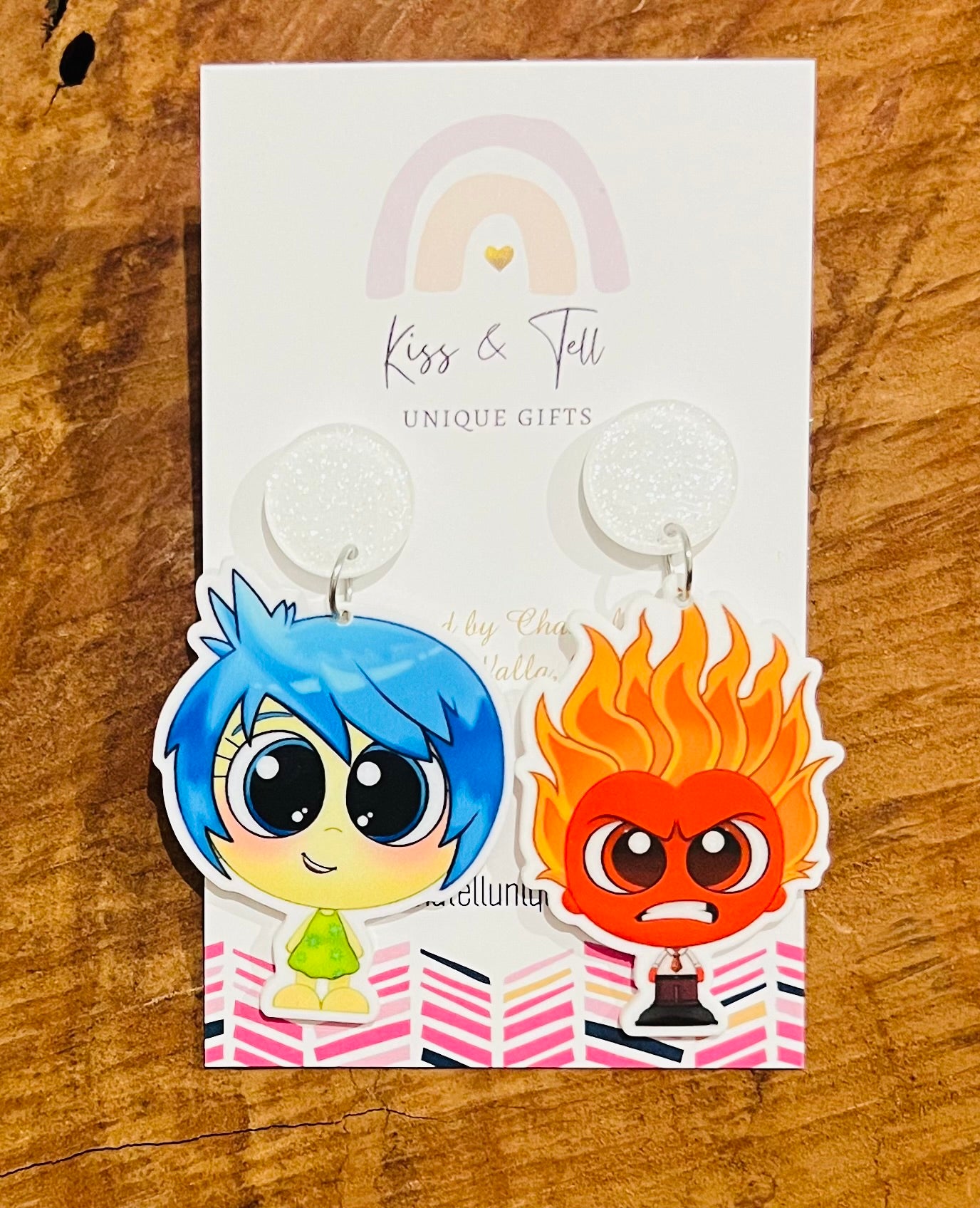 Joy & Anger Dangle Earrings