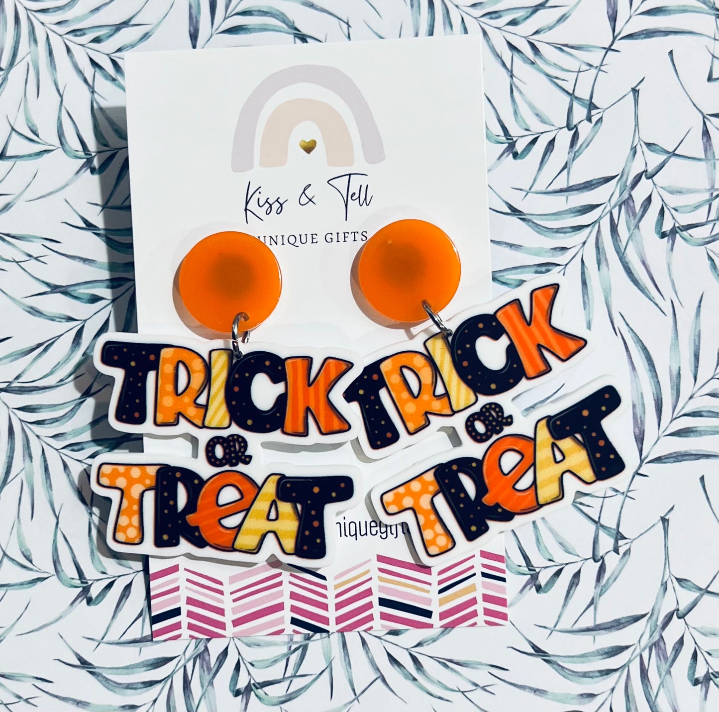 Trick or Treat Halloween Earrings