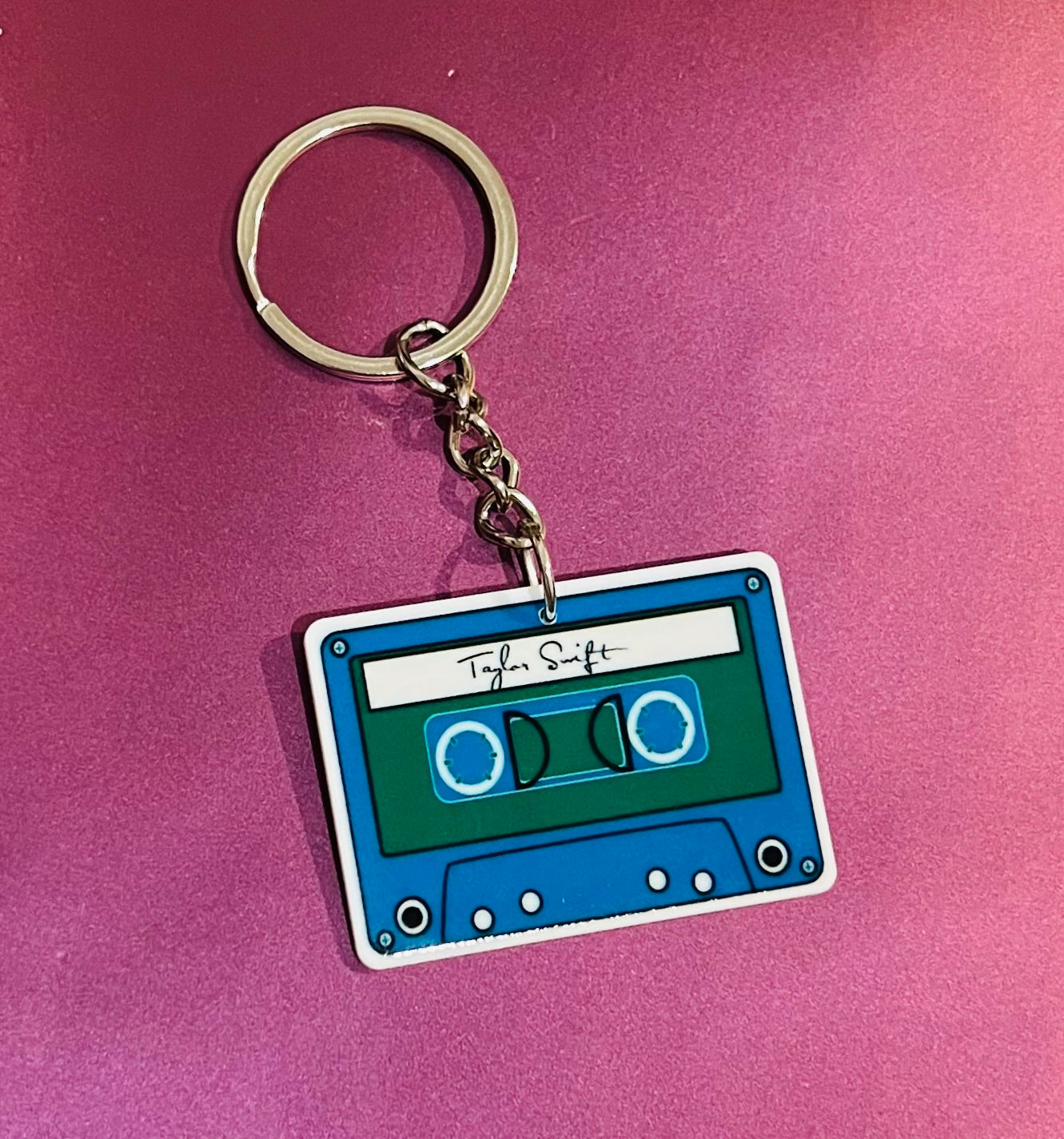 Taylor Swift Cassette Keyring