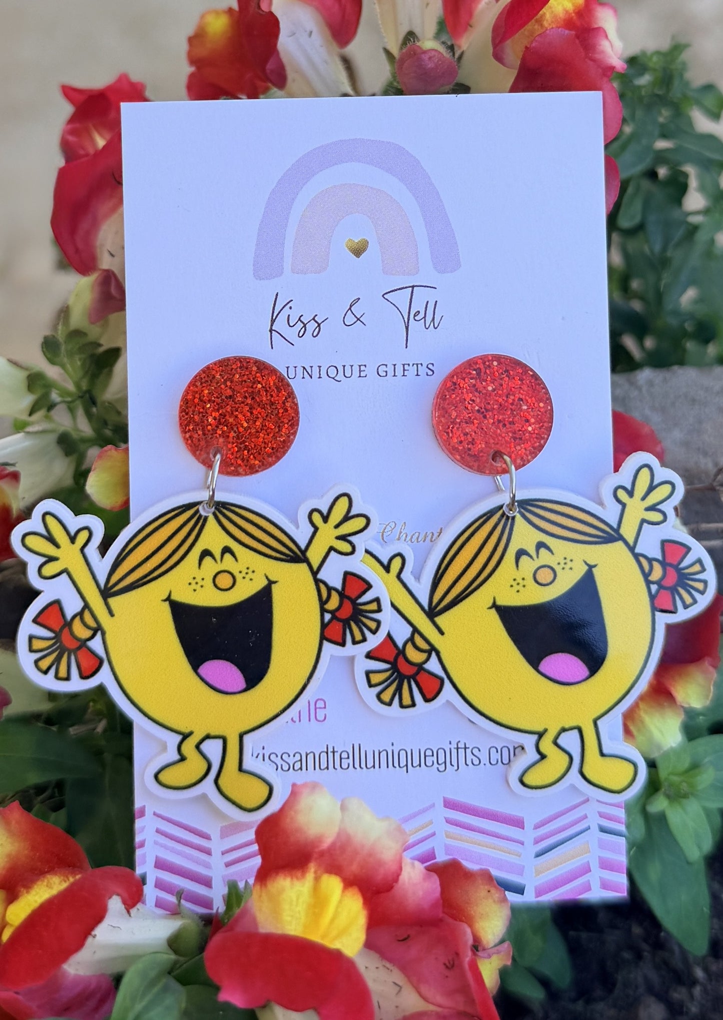 Cheering Miss Sunshine Dangle Earrings