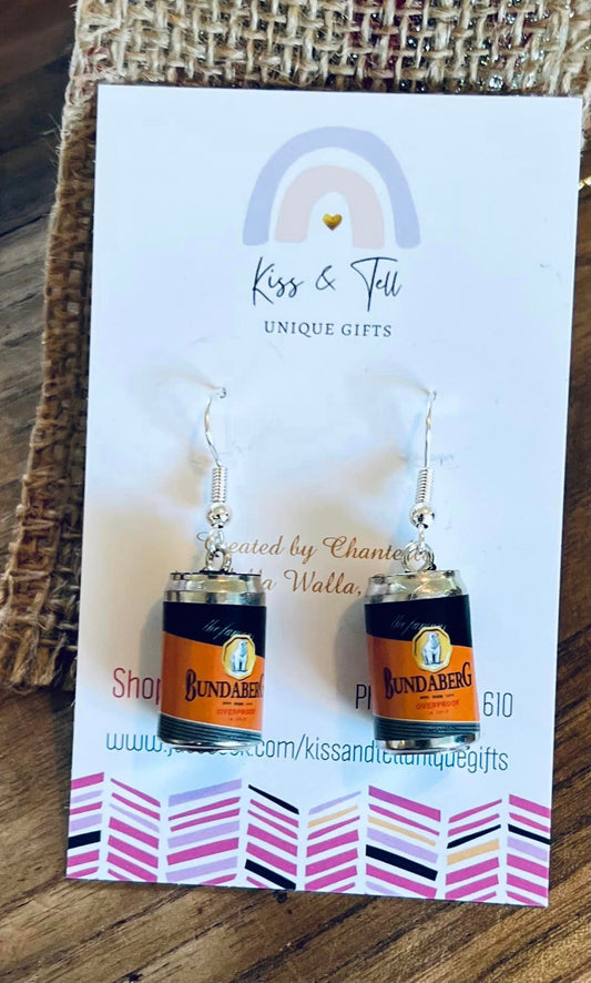 Rum Can Dangle Earrings