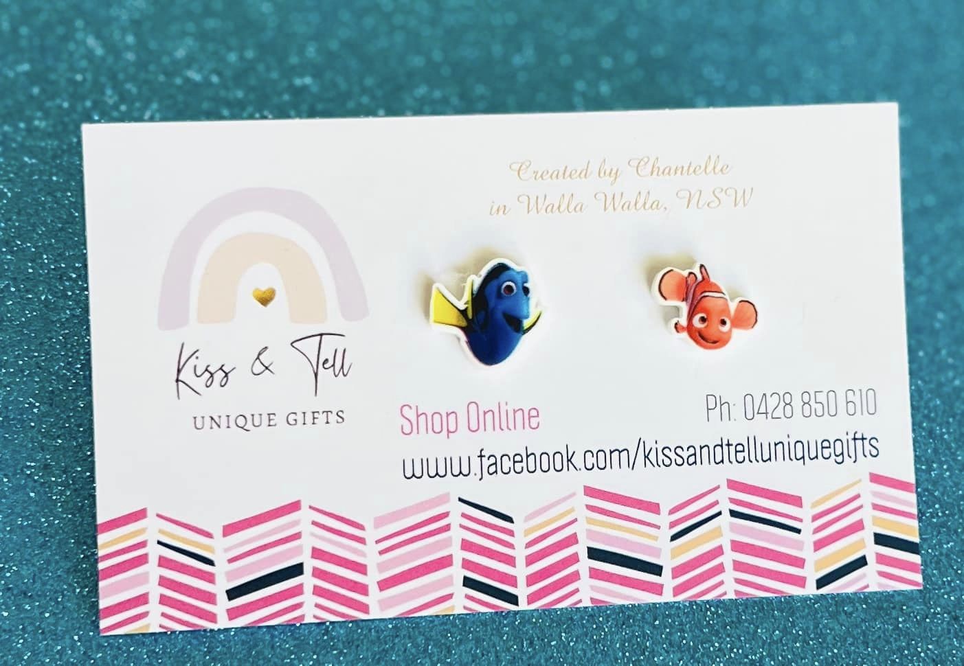 Fish Movie Stud Earrings