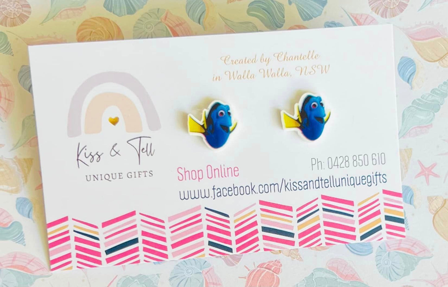 Fish Movie Stud Earrings