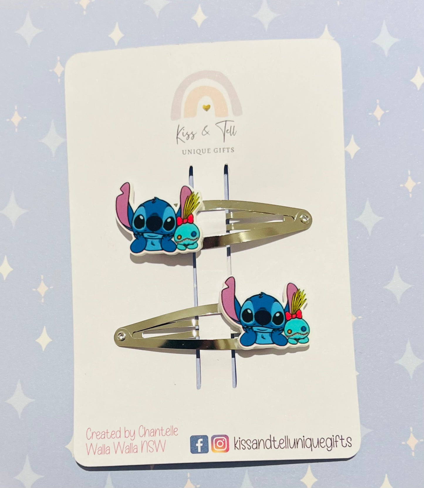 Stitch Hair Clip Sets