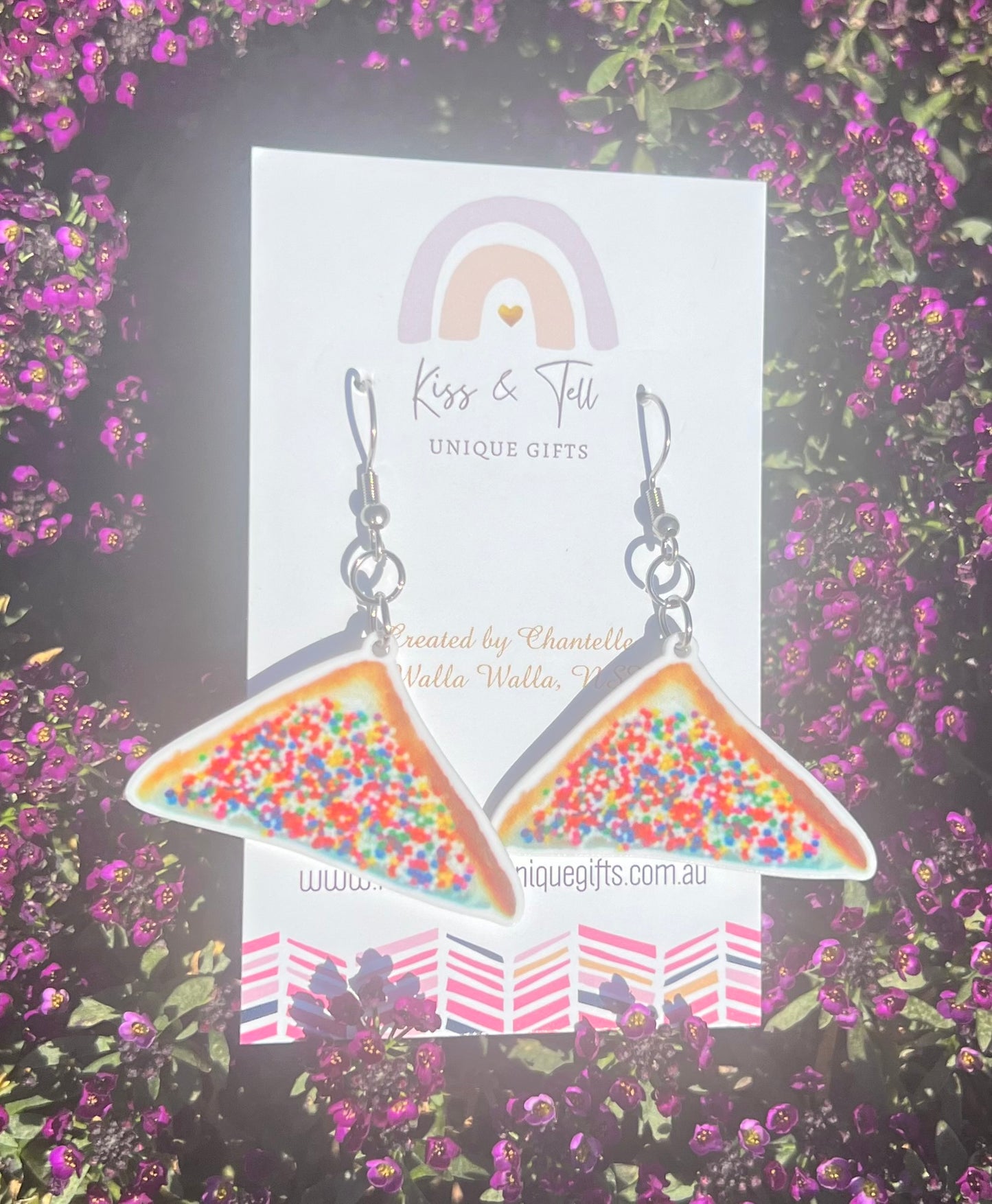 Fairy Bread Dangle Earrings