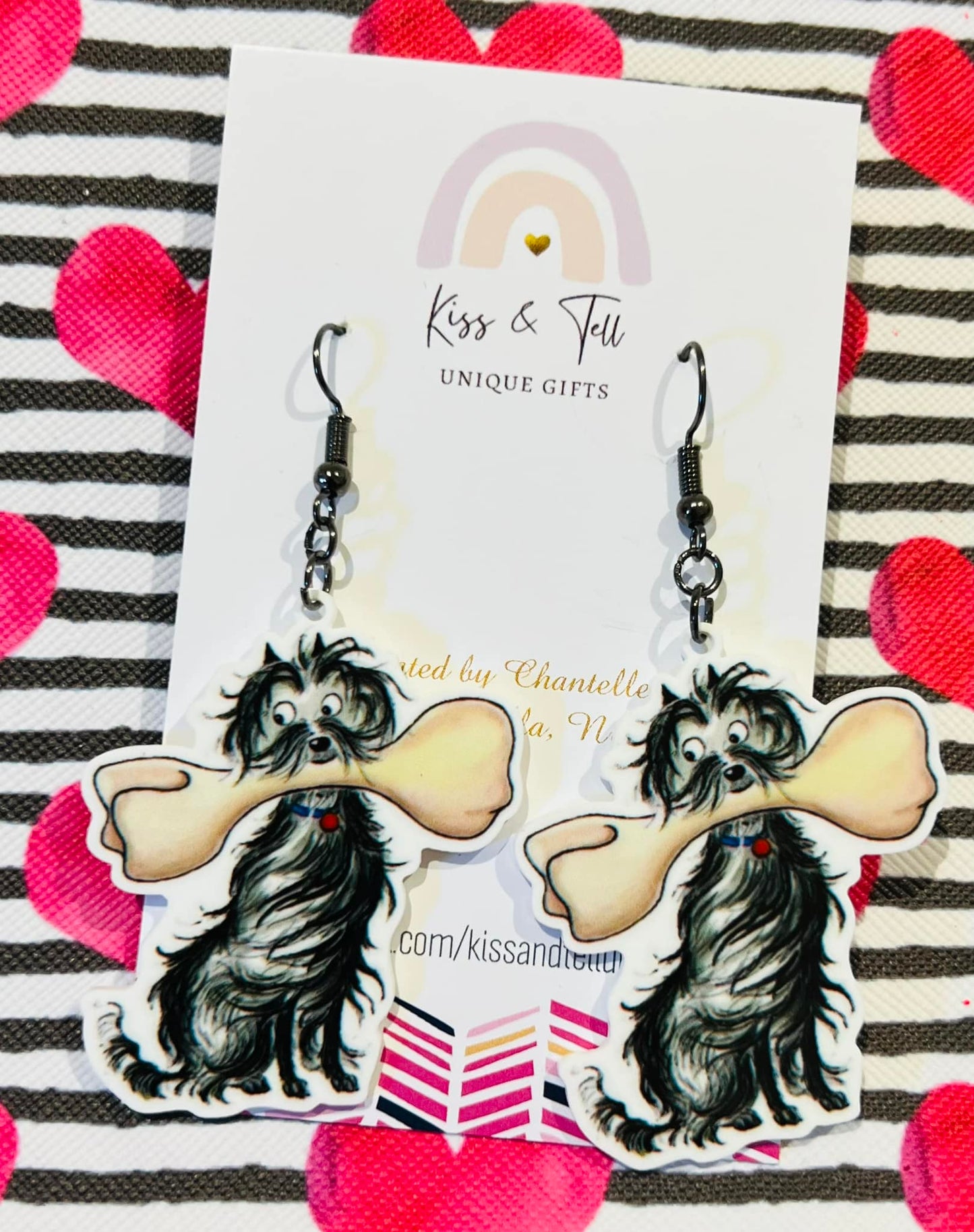 Hairy Maclary Dog Book Earrings