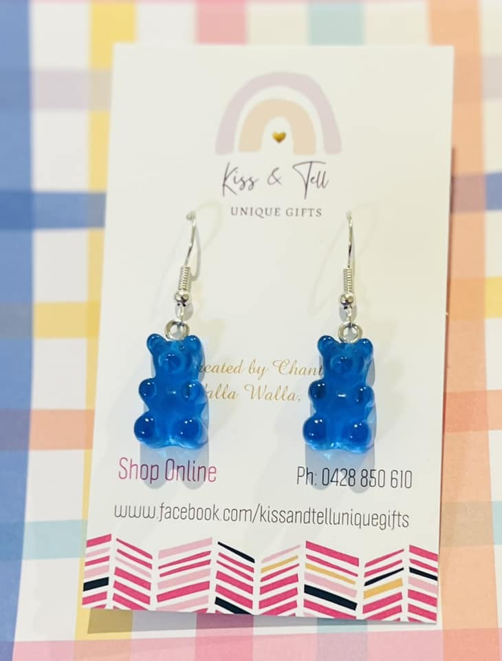 Gummi Bear Dangle Earrings