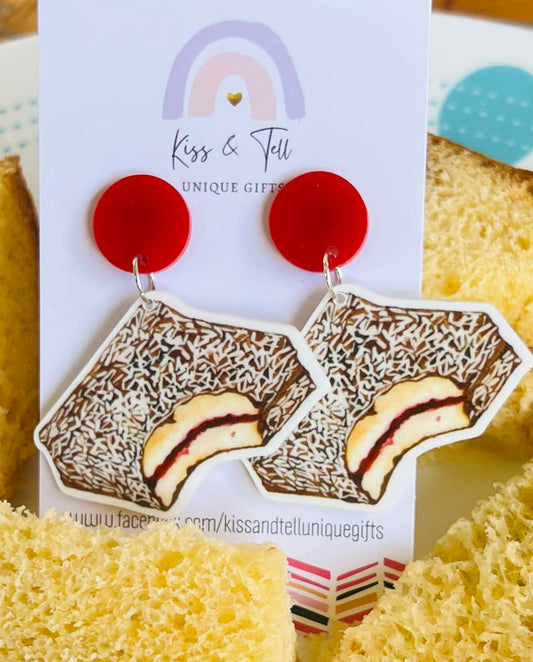 Lamington Dangle Earrings