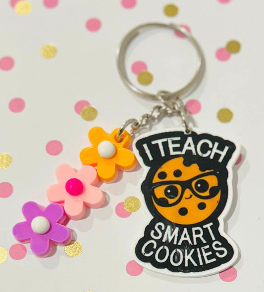 "I Teach Smart Cookies" Keyring