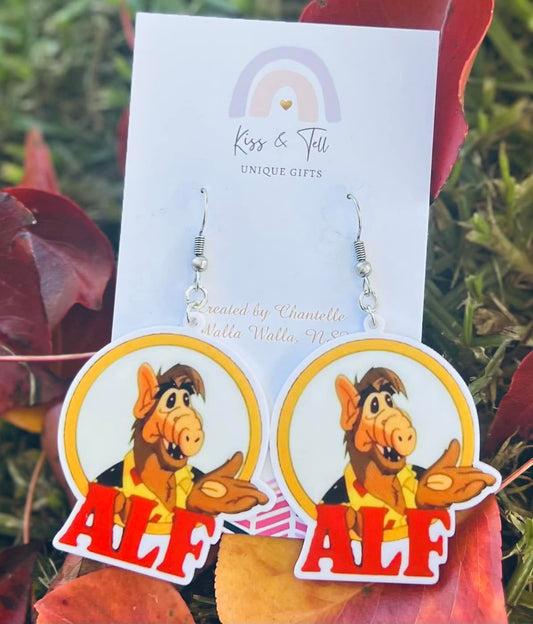 ALF Character Dangle Earrings