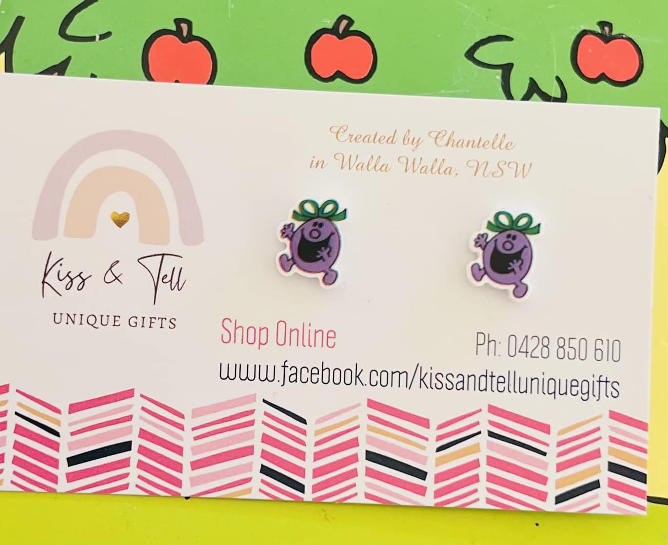 Little Miss Naughty Stud Earrings