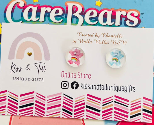 Mismatched Care Bears Earrings