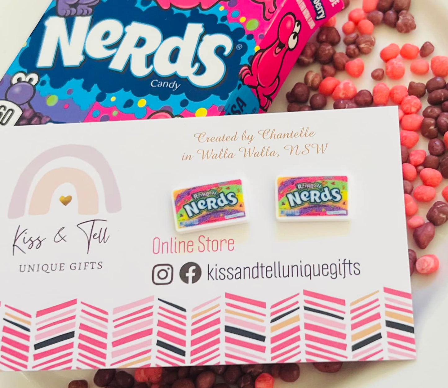 Nerds Lollies Stud Earrings