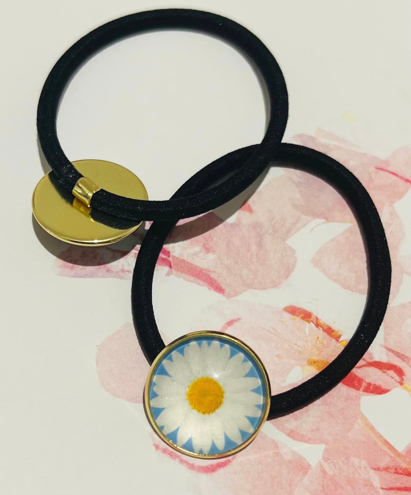 Daisy Flower Hair Tie