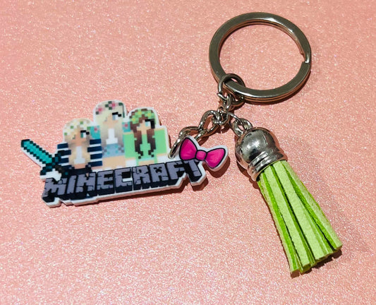 Minecraft Keyring