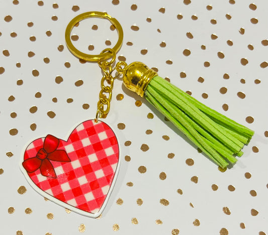 Candy Heart Keyring