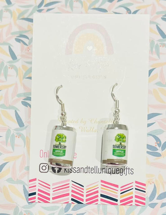 Cider Can Dangle Earrings