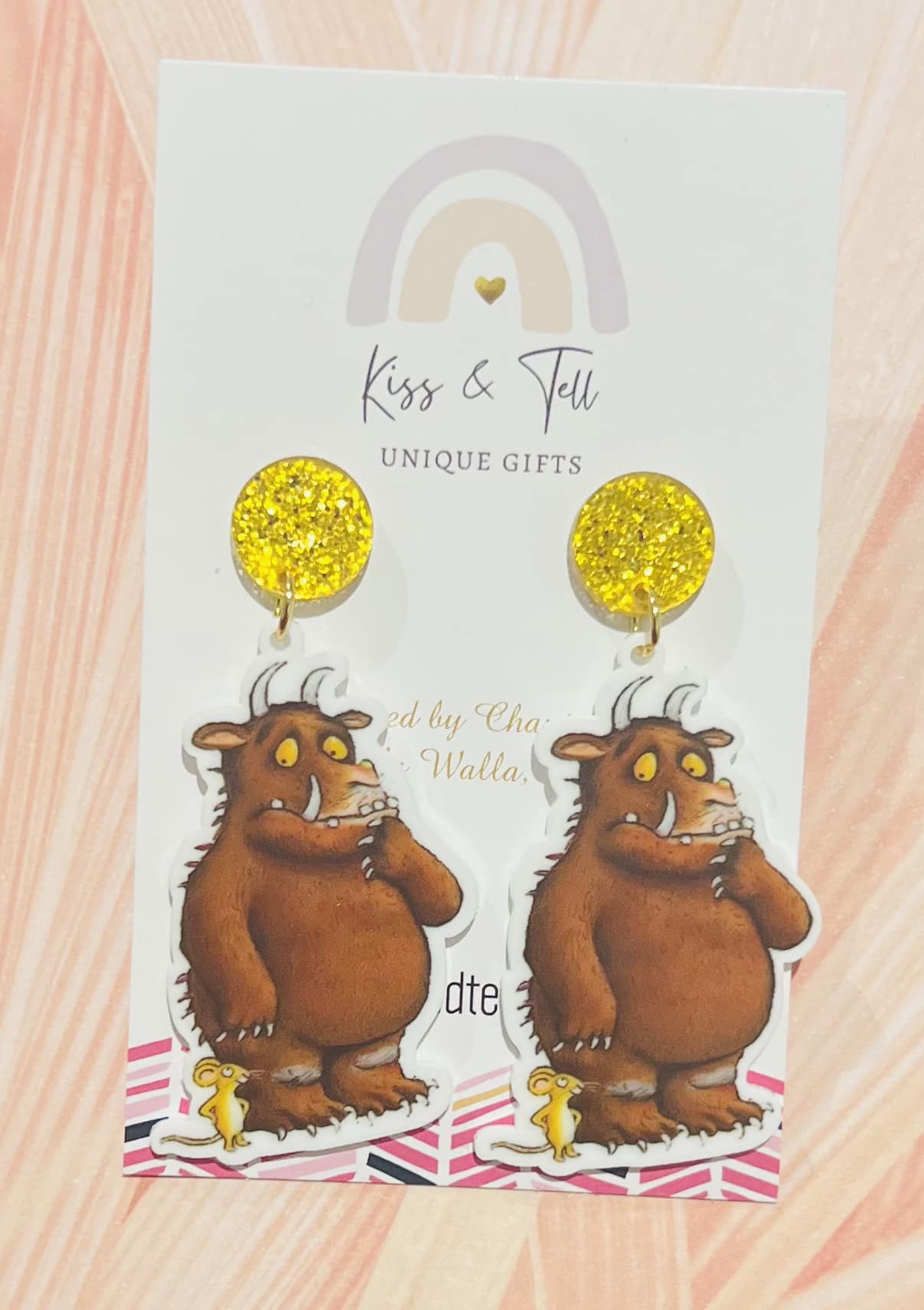 Gruffalo Character Dangle Earrings