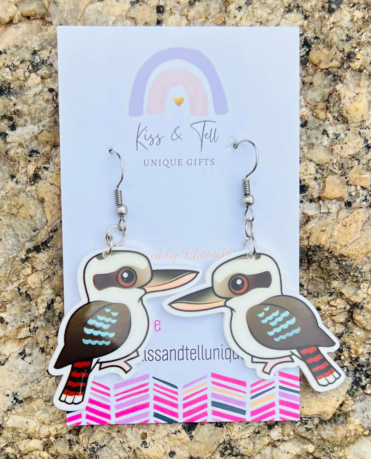 Kookaburra Dangle Earrings