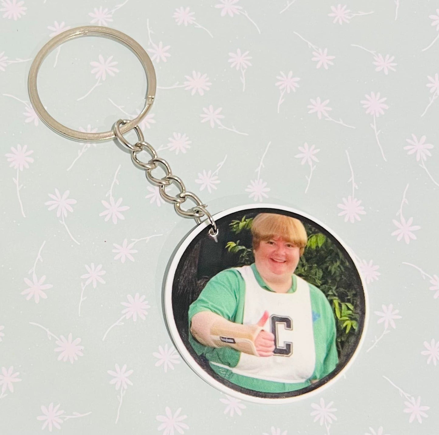 Netball Sharon Keyring